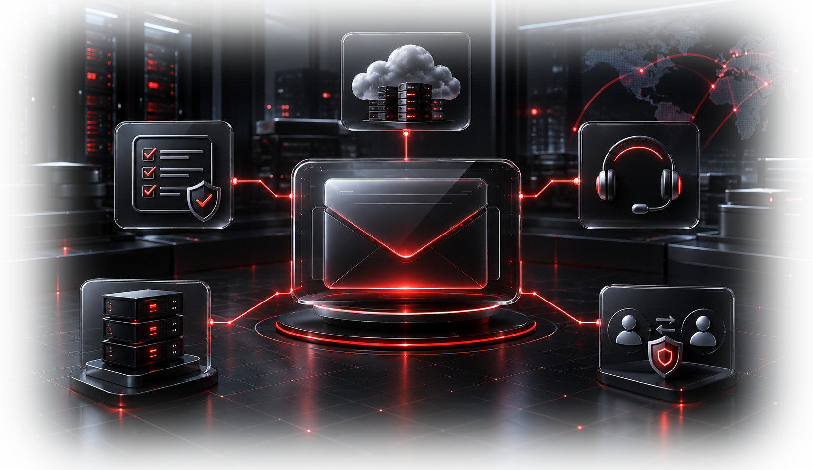 Centro de contacto técnico asistido con diagnóstico, nube, soporte y transferencia segura